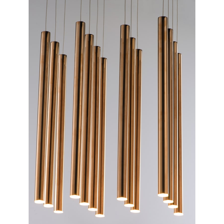 ET2 Flute 35 Light 36" Wide LED Multi Light Pendant