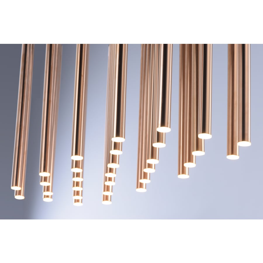 ET2 Flute 35 Light 36" Wide LED Multi Light Pendant
