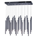 ET2 Flute 35 Light 36" Wide LED Multi Light Pendant