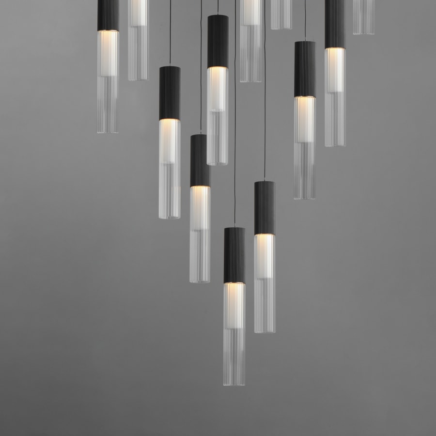 ET2 Reeds 21" Wide LED Multi Light Pendant