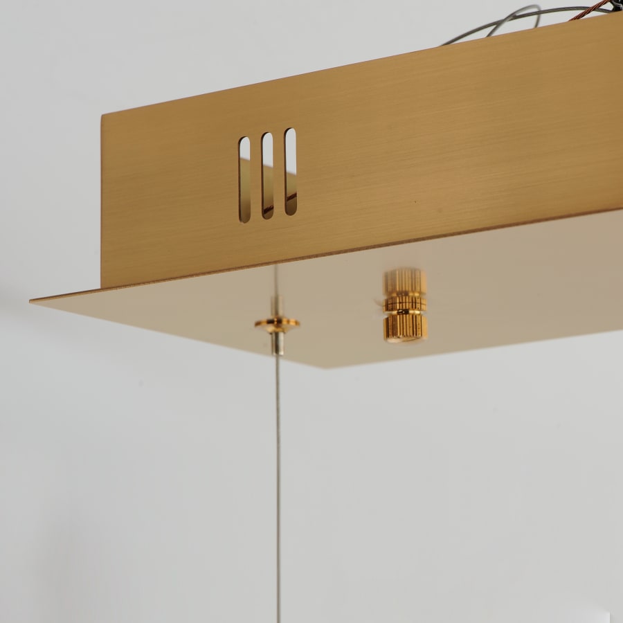 ET2 Signature 41" Wide LED Abstract Chandelier