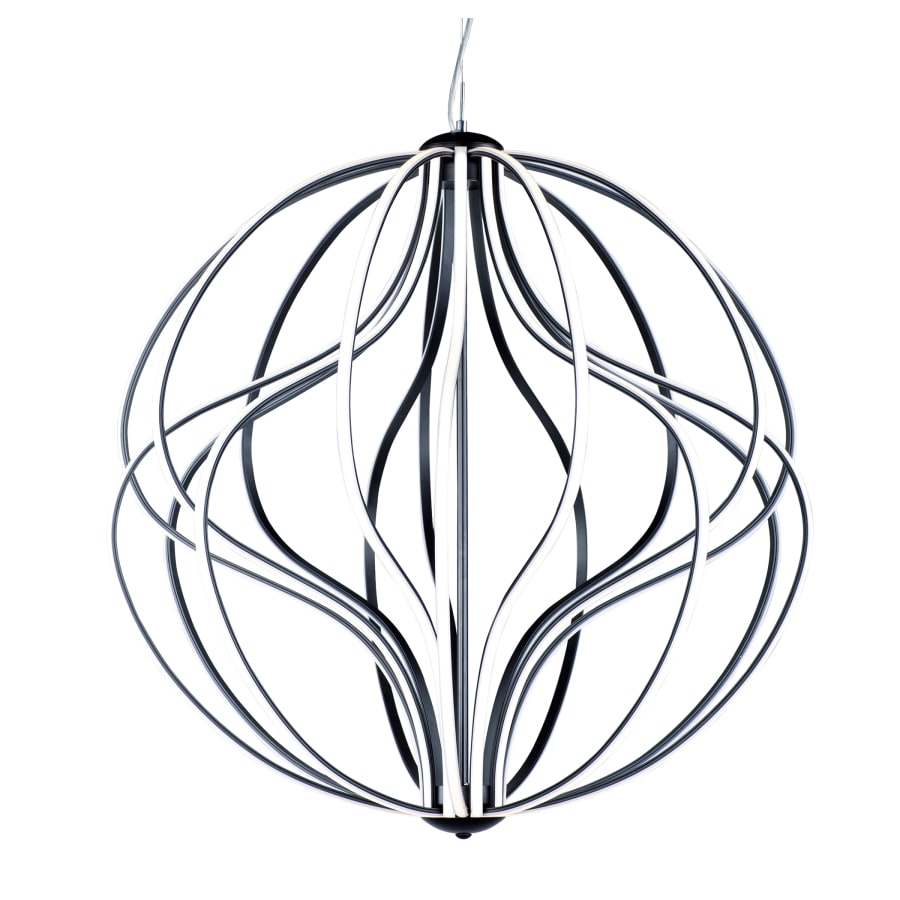 ET2 Aura 31" Wide LED Abstract Globe Chandelier