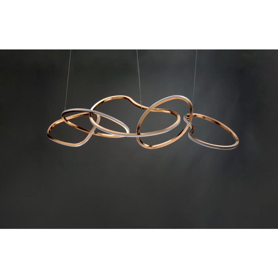 ET2 Unity 55" Wide LED Abstract Chandelier