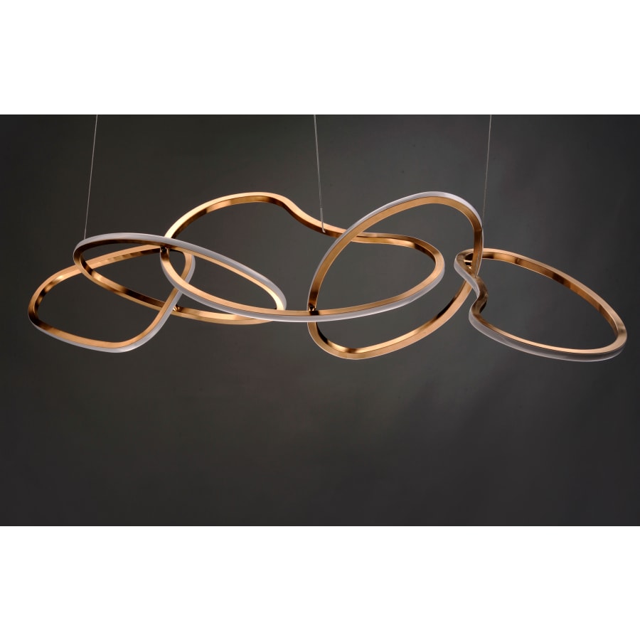 ET2 Unity 55" Wide LED Abstract Chandelier