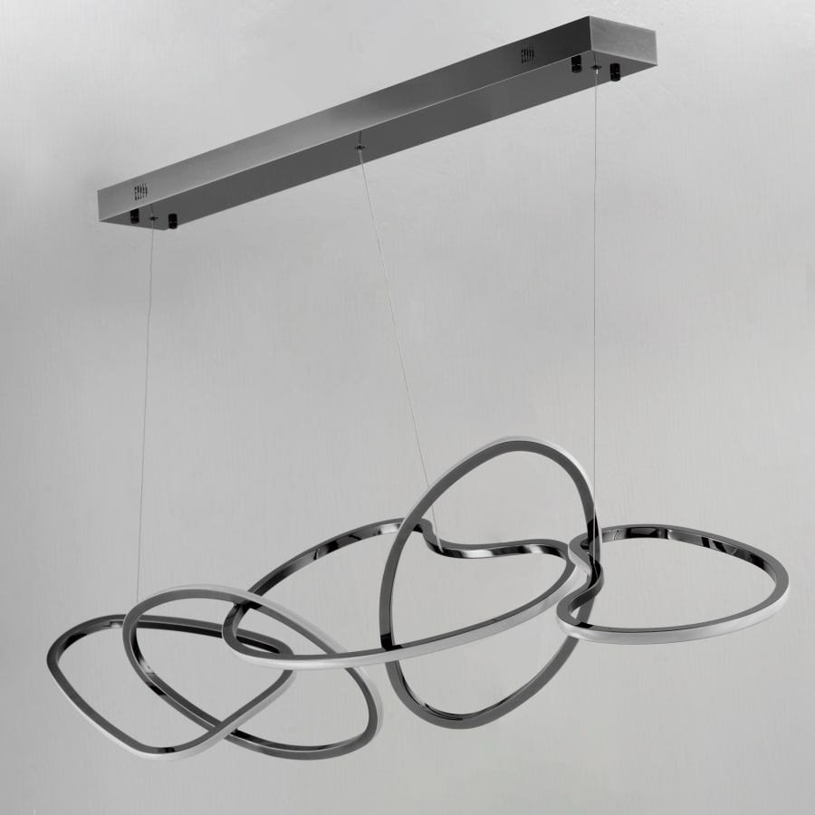 ET2 Unity 55" Wide LED Abstract Chandelier