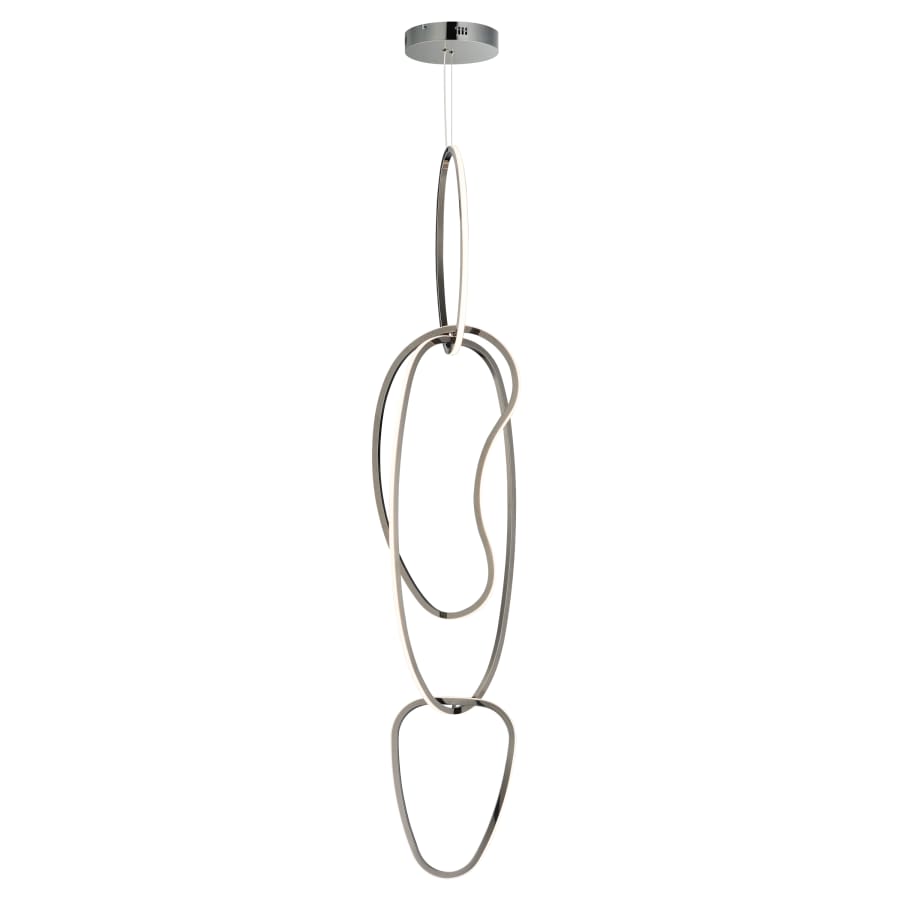 ET2 Unity 4 Light 13" Wide LED Abstract Multi Light Pendant