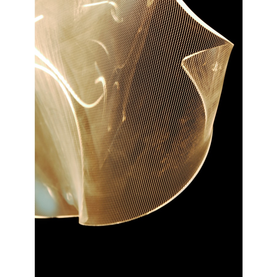 ET2 Rinkle 51" Wide LED Multi Light Linear Abstract Pendant