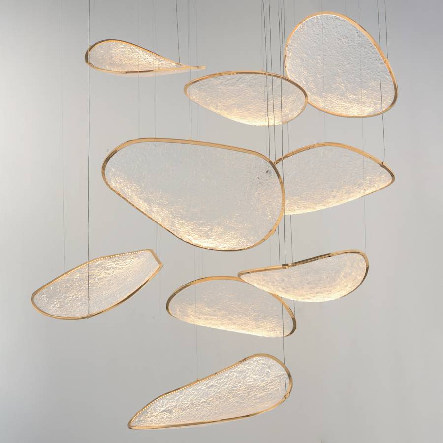 ET2 Moonscapes 48" Wide LED Multi Light Pendant