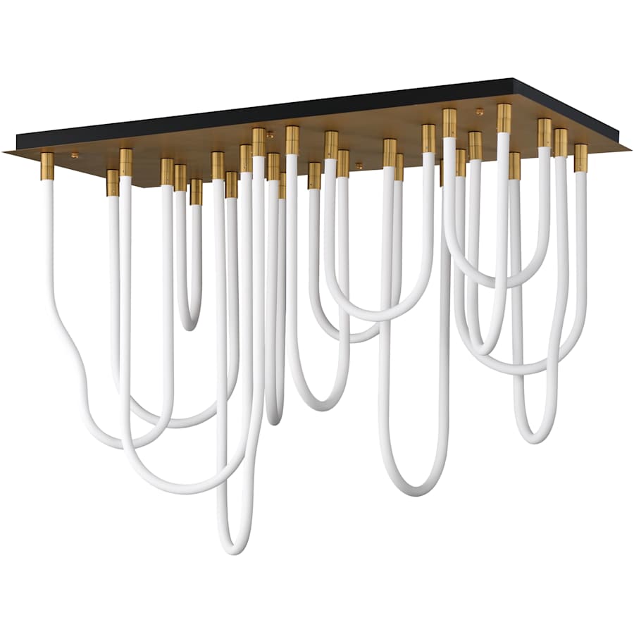 ET2 Soleil 42" Wide Flush Mount Linear Ceiling Fixture