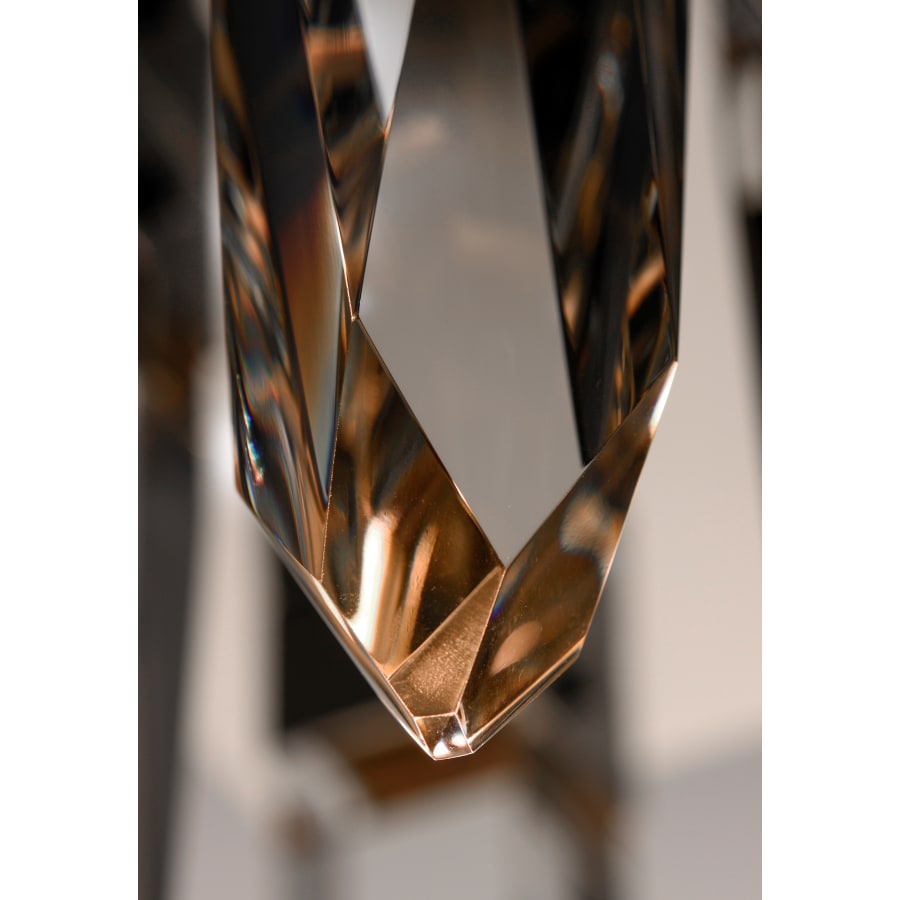ET2 Quartz 10 Light 20" Wide LED Multi Light Pendant