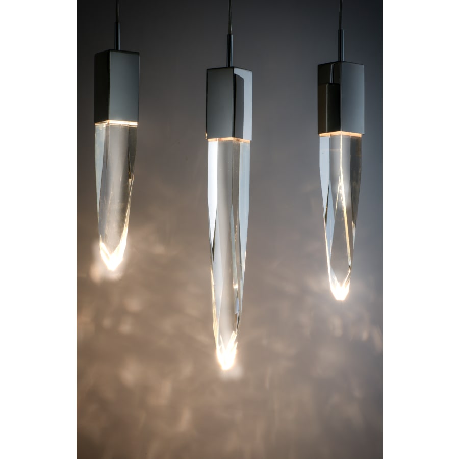 ET2 Quartz 10 Light 20" Wide LED Multi Light Pendant