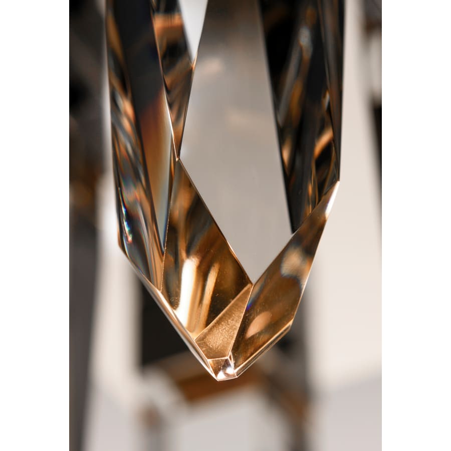 ET2 Quartz 10 Light 20" Wide LED Multi Light Pendant