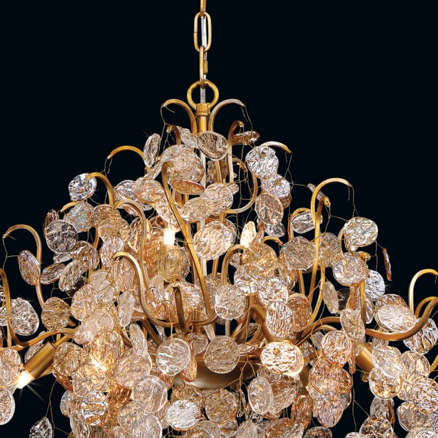 Eurofase Lighting Campobasso 11 Light 33" Wide Abstract Chandelier