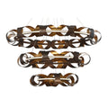 Eurofase Lighting Banderia 44" Wide LED 3 Tier Ring Chandelier