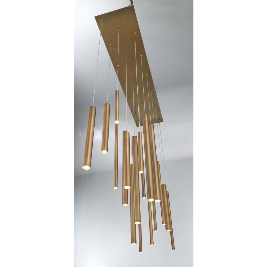 Eurofase Lighting Santana 18 Light 42" Wide LED Multi Light Pendant