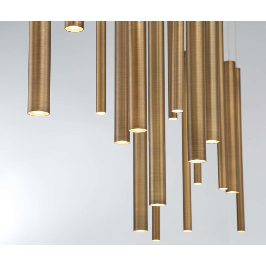 Eurofase Lighting Santana 18 Light 42" Wide LED Multi Light Pendant