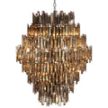 Eurofase Lighting Vienna 28 Light 40" Wide Crystal Chandelier