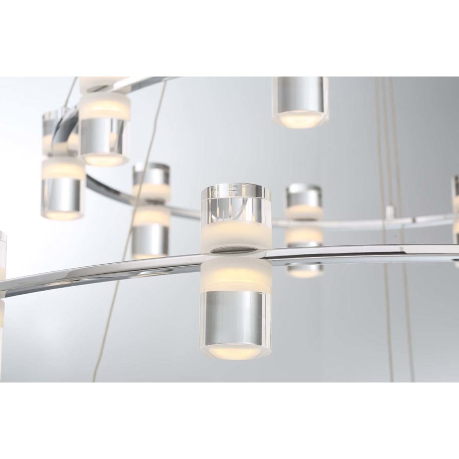 Eurofase Lighting Netto 41" Wide LED 3 Tier Ring Chandelier