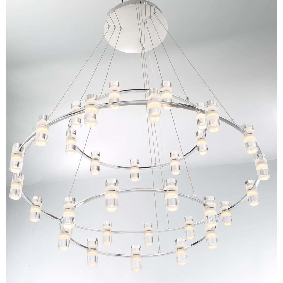 Eurofase Lighting Netto 41" Wide LED 3 Tier Ring Chandelier