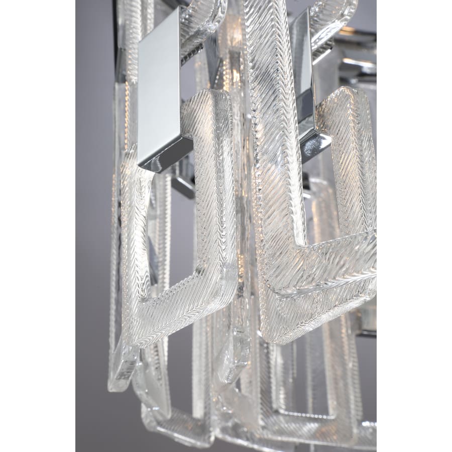 Eurofase Lighting Viviana 7 Light 37" Wide Linear Chandelier