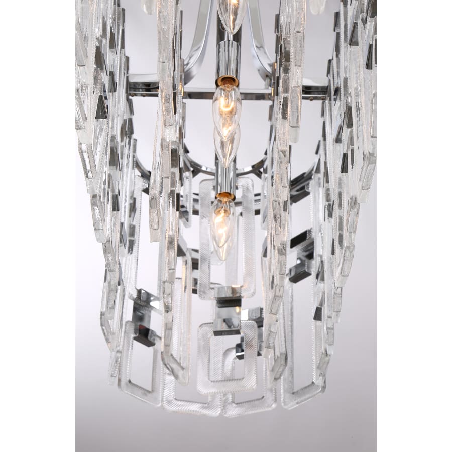 Eurofase Lighting Viviana 7 Light 37" Wide Linear Chandelier