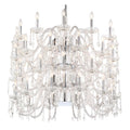 Eurofase Lighting Ferrero 48 Light 42" Wide Crystal Chandelier