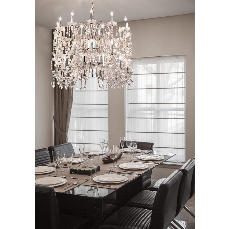 Eurofase Lighting Ferrero 48 Light 42" Wide Crystal Chandelier