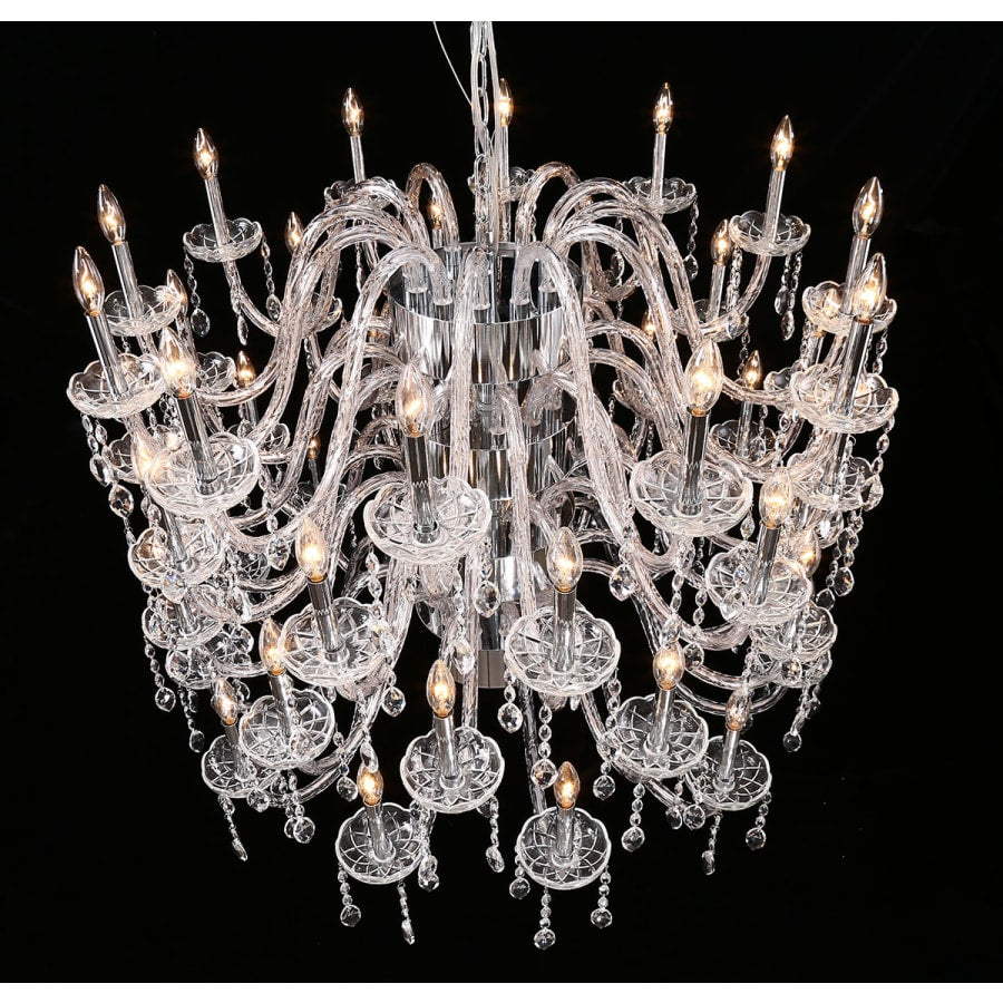 Eurofase Lighting Ferrero 48 Light 42" Wide Crystal Chandelier