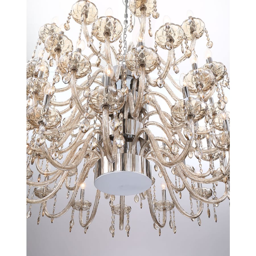 Eurofase Lighting Ferrero 48 Light 42" Wide Crystal Chandelier
