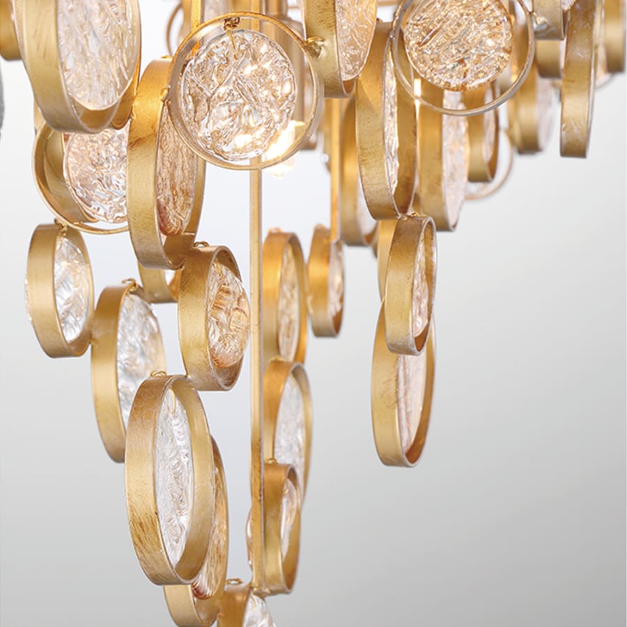 Eurofase Lighting Trento 12 Light 40" Wide Linear Chandelier