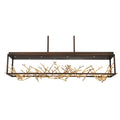 Eurofase Lighting Aerie 42" Wide LED Abstract Linear Chandelier