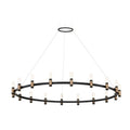 Eurofase Lighting Albany 18 Light 45" Wide LED Ring Chandelier