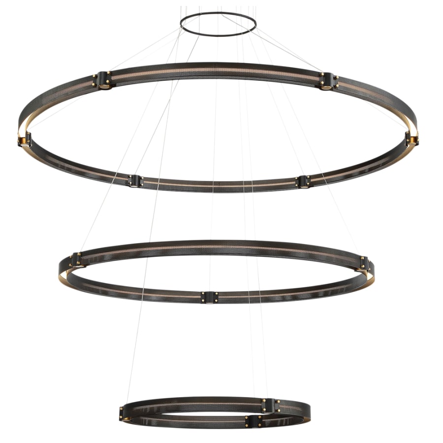 Eurofase Lighting Admiral 6 Light 62" Wide LED Ring Chandelier - 3 Tiers