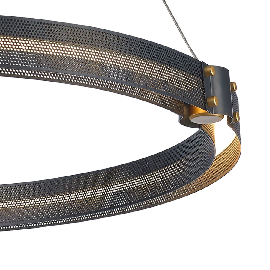 Eurofase Lighting Admiral 6 Light 62" Wide LED Ring Chandelier - 3 Tiers