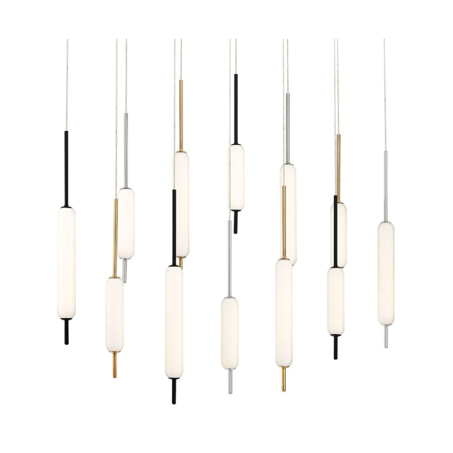 Eurofase Lighting Cumberland 12 Light 40" Wide LED Linear Pendant