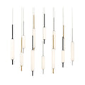 Eurofase Lighting Cumberland 12 Light 40" Wide LED Linear Pendant