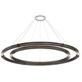 Eurofase Lighting Admiral 4 Light 62" Wide LED Ring Chandelier - 2 Rings