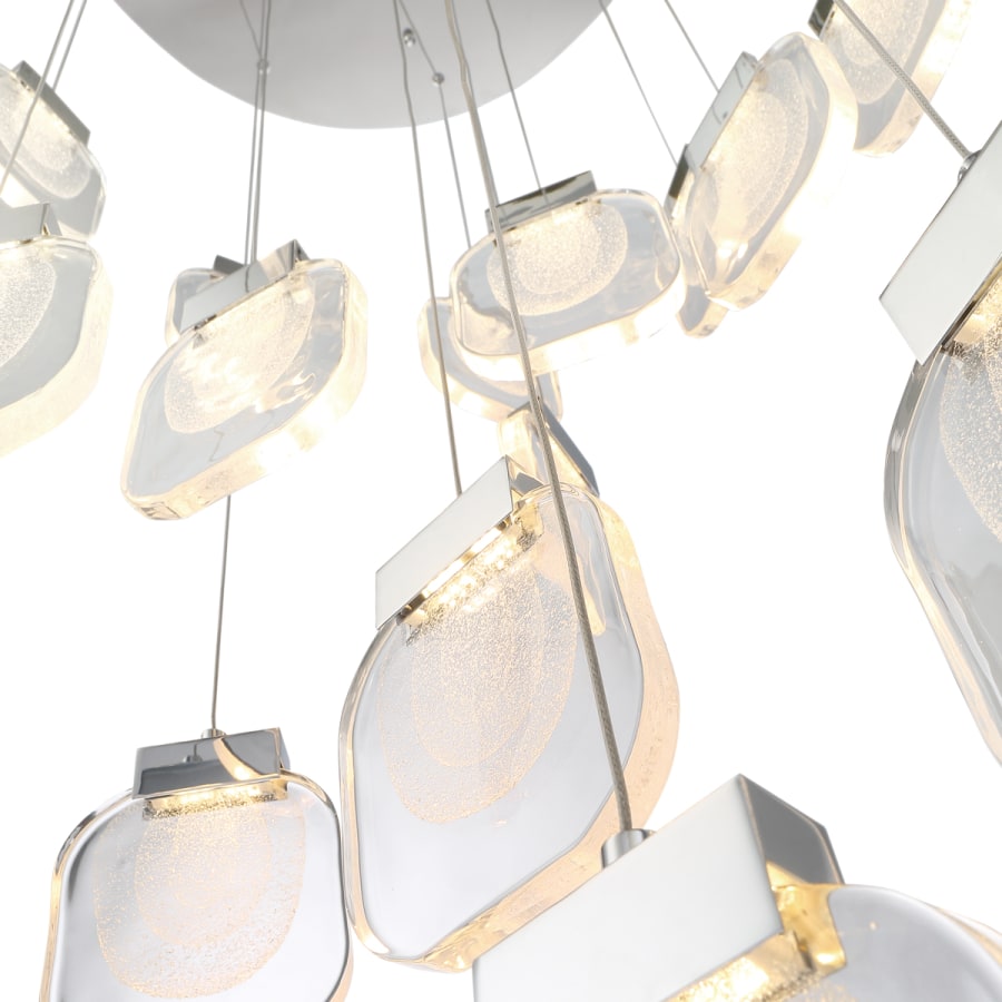 Eurofase Lighting Paget 9 Light 20" Wide LED Multi Light Pendant