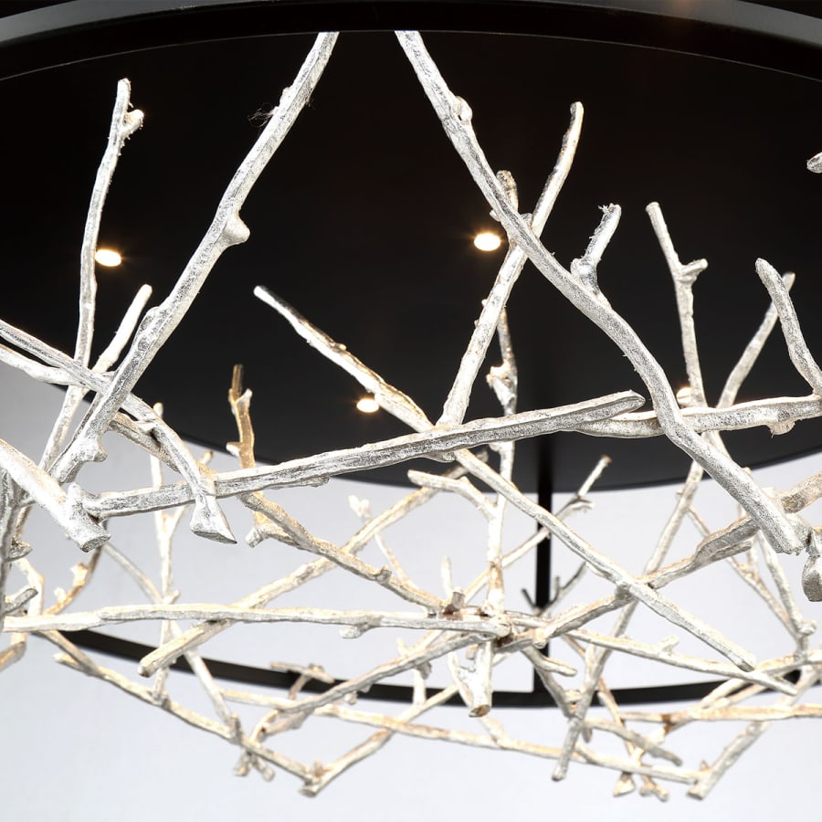 Eurofase Lighting Aerie 31" Wide LED Abstract Drum Chandelier