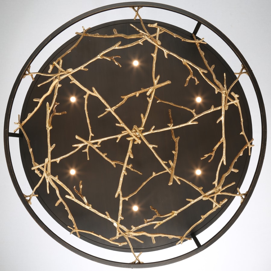 Eurofase Lighting Aerie 31" Wide LED Abstract Drum Chandelier