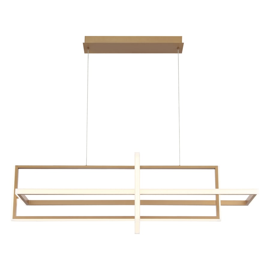 Eurofase Lighting Bordo 3 Light 56" Wide LED Abstract Chandelier