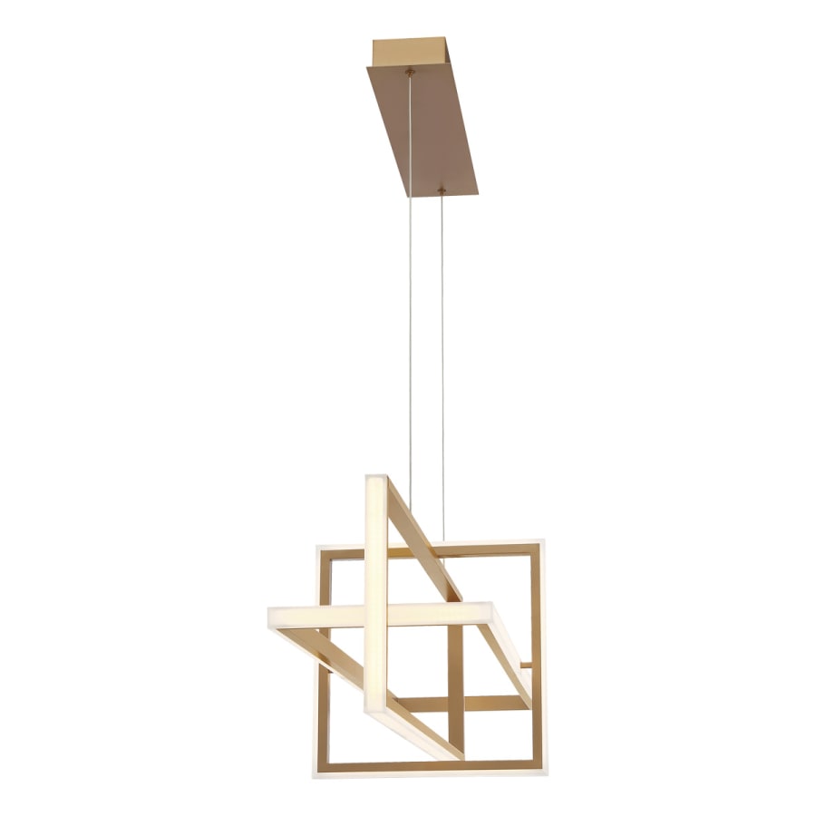 Eurofase Lighting Bordo 3 Light 56" Wide LED Abstract Chandelier