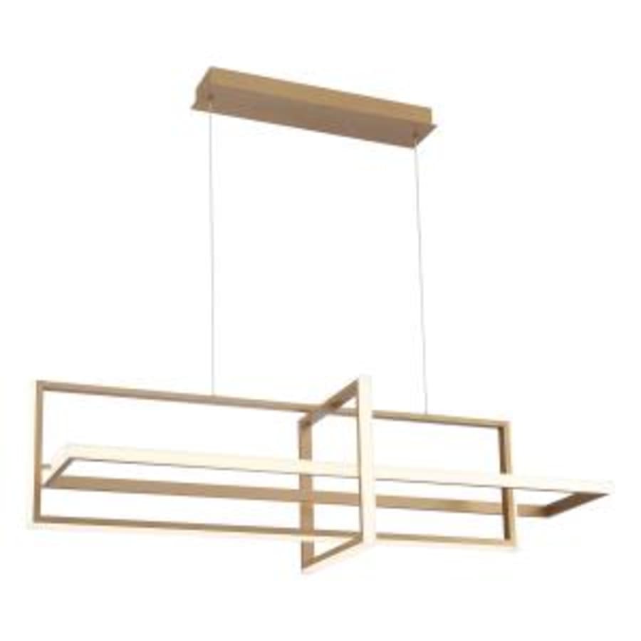 Eurofase Lighting Bordo 3 Light 56" Wide LED Abstract Chandelier