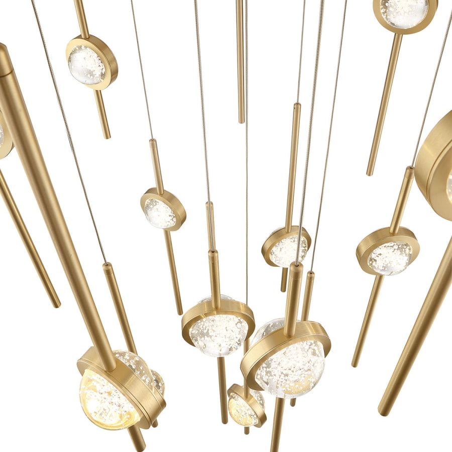 Eurofase Lighting Barletta 16 Light 32" Wide LED Abstract Multi Light Pendant