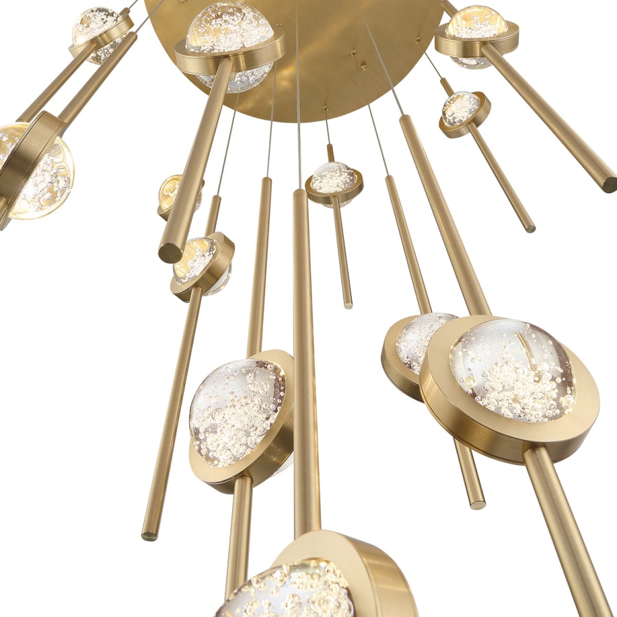 Eurofase Lighting Barletta 16 Light 32" Wide LED Abstract Multi Light Pendant