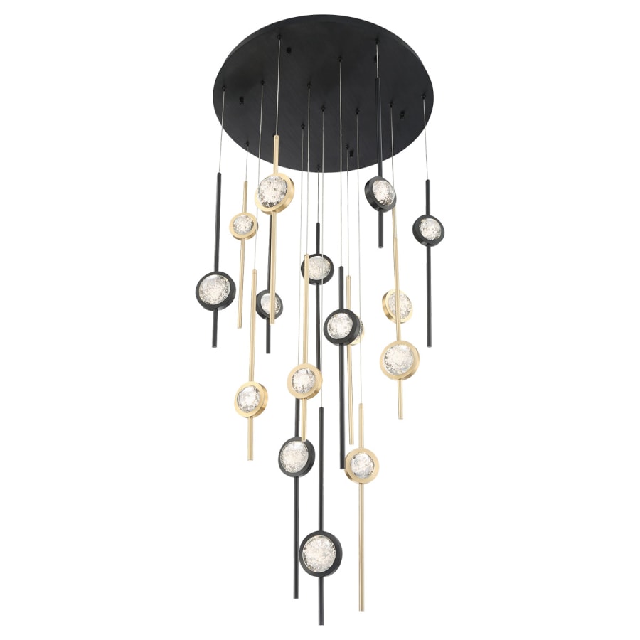 Eurofase Lighting Barletta 16 Light 32" Wide LED Abstract Multi Light Pendant