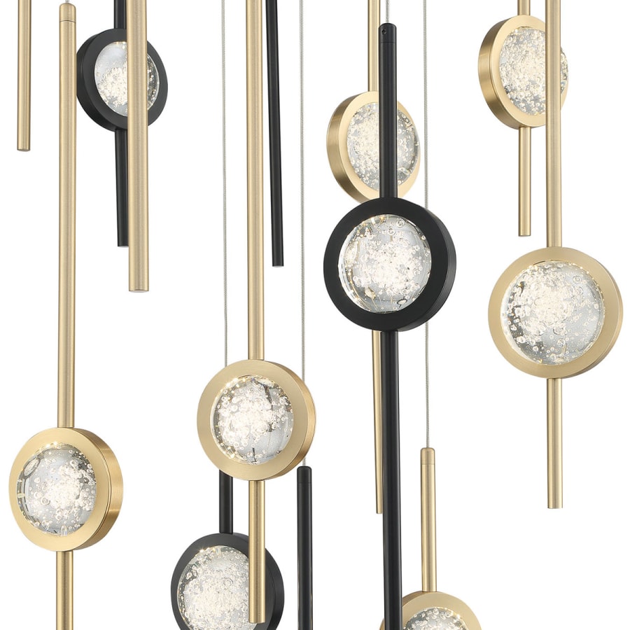 Eurofase Lighting Barletta 16 Light 32" Wide LED Abstract Multi Light Pendant