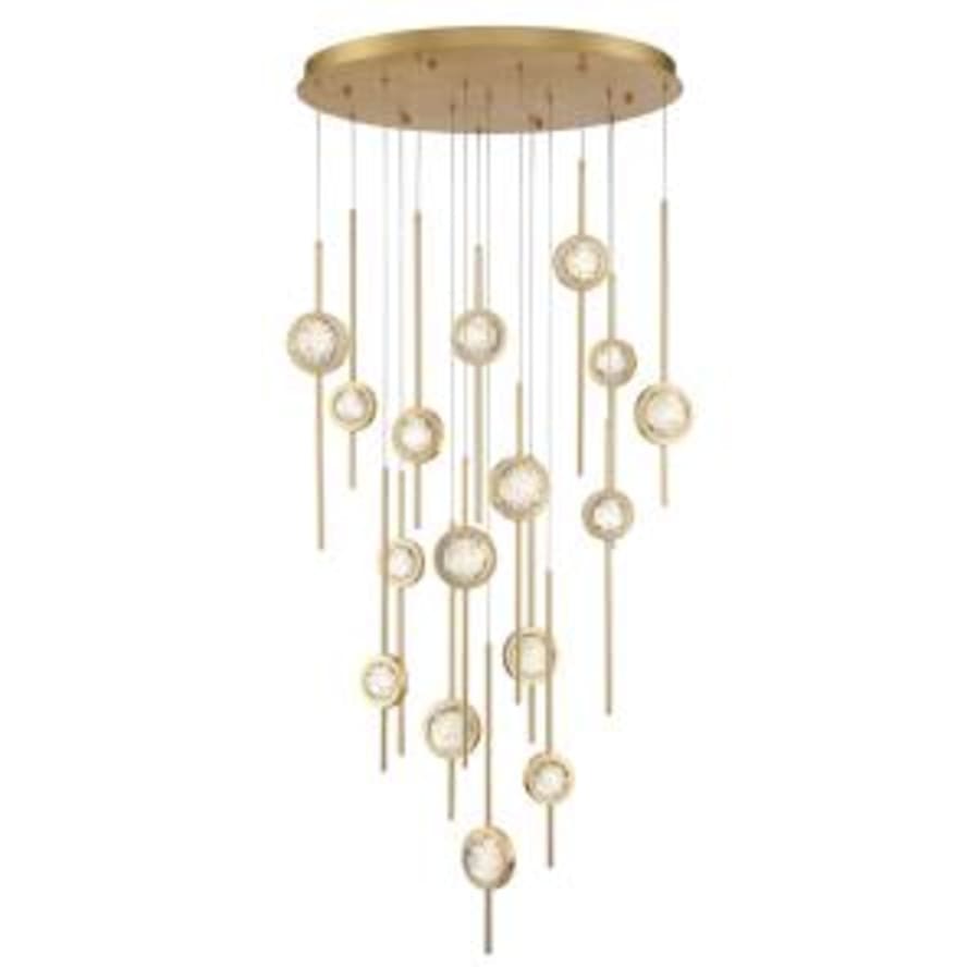 Eurofase Lighting Barletta 16 Light 32" Wide LED Abstract Multi Light Pendant