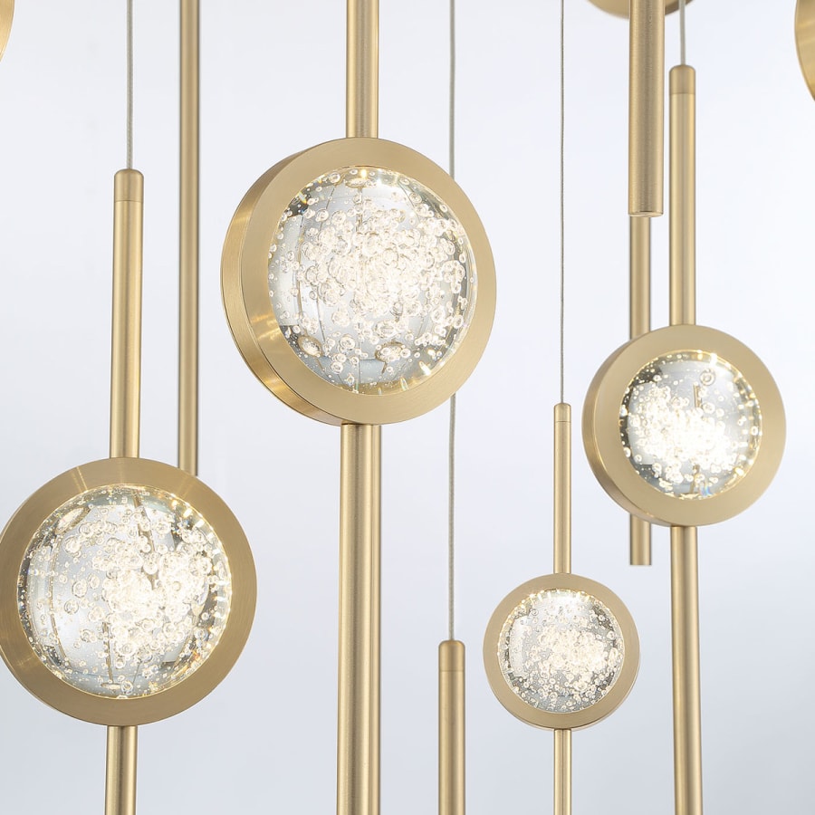 Eurofase Lighting Barletta 16 Light 32" Wide LED Abstract Multi Light Pendant
