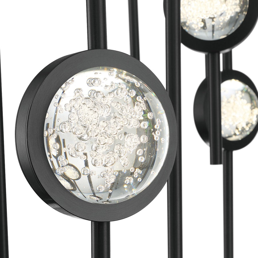 Eurofase Lighting Barletta 12 Light 38" Wide LED Abstract Linear Pendant